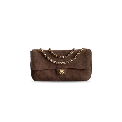 CHANEL MASTER SUEDE CALFSKIN SMALL SOUPLISSIMO MAXI FLAP (33*18*10cm) 